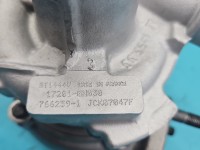 Turbosprężarka Regenerowana Toyota Yaris II 1.4 D4D 90KM 766259-1, GT1444V, 17201-0N030