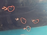 Drzwi tył prawe Fiat Freemont HB 5d FATHOM BLUE