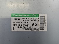Sterownik moduł Europejska, WSPOMAGANIA Toyota Auris I 89650-02551