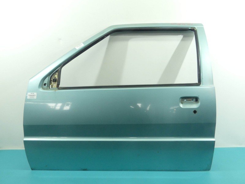 Drzwi przód lewe Nissan Micra K10 82-92 3d błękitny