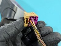 Lusterko lewe pin Vw Polo IV 9N HB srebrny LS7Y 5d europa
