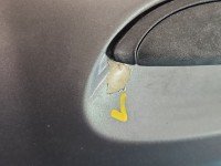 Drzwi tył lewe Renault Clio II HB 5d szary NV603