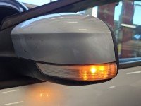 Lusterko lewe pin Ford Focus Mk3 kombi 5d kolor srebrny Moondust Silver europa