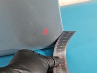 DRZWI PRZÓD LEWE KIEROWCY Mercedes W211 4d srebrny 744