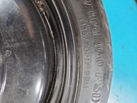 Koło zapasowe 17" dojazdowe dojazdówka Toyota Auris I 5x114.3, BFGoodrich, Szerokość opony: 70 mm, IMPRK1604034, BFGOODRICH...