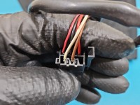Lusterko lewe Mercedes Vaneo W414 5pin. Pęknięta obudowa, malowane europa