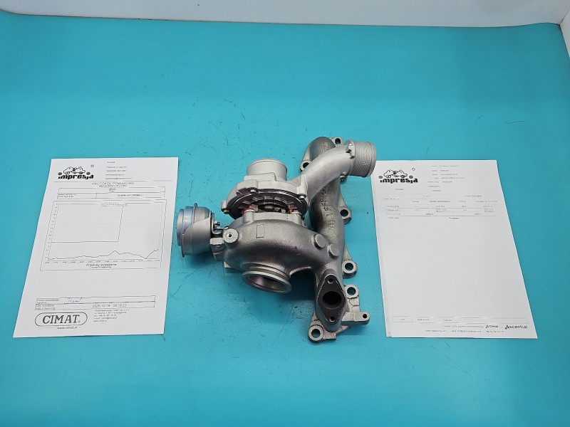 Turbosprężarka Regenerowana Fiat Croma II 755046-2, FGP55196760, JF409968I 1.9 jtd 150KM