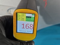 Błotnik przód prawy Peugeot 206 srebrnyEZRC