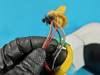 Lusterko lewe Peugeot 308 I T7 elektryczny, Europejska, Kod lakieru: EWPB, 6 pin regulowane elektrycznie, składane ręcznie,...