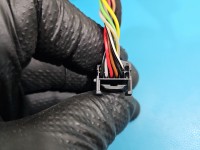 Lusterko lewe Renault Espace V elektryczny, Europejska, Kod lakieru: TEKNG, 9+8 pin, składane elektrycznie, rysy na...