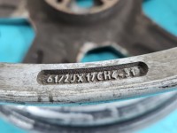 Felga aluminiowa 17" Peugeot 208 I alufelga Szerokość felgi: 6.5", Rozstaw śrub: 4x108, Odsadzenie (ET): 31, PEUGEOT,...