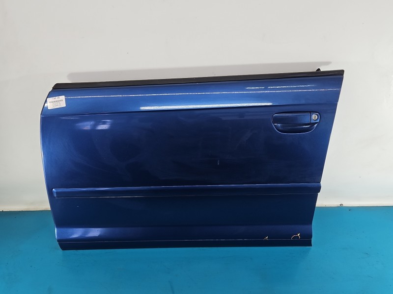 DRZWI PRZÓD LEWE KIEROWCY Audi A3 8P 5d niebieski LZ5C