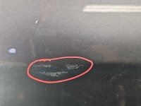 Drzwi tył lewe Mercedes W213 kombi 5d szary 992