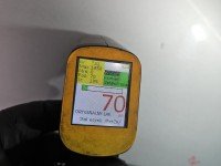 Błotnik przód prawy Mitsubishi Colt Z30 VI 04- srebrny 21H