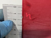 DRZWI PRZÓD PRAWE PASAŻERA Mitsubishi L200 5d czerwony