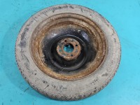 Koło zapasowe 16" dojazdowe dojazdówka Peugeot 5008 Rozstaw śrub: 4x108, Continental, 125 mm, Profil opony: 85, p5008i, 4j...