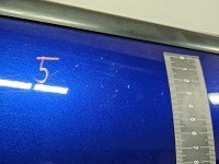 DRZWI PRZÓD PRAWE PASAŻERA Ford Focus Mk3 5d granatowy 1D