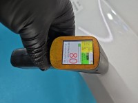 Błotnik przód lewy MERCEDES W176 POLAR SILVER - METALLIC PAINT (761U)