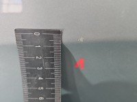 Drzwi tył lewe Mercedes W169 HB 5d srebrny 761