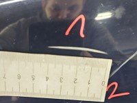 Błotnik przód lewy Audi A2 granatowy LY5K