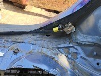 Próg prawy SŁUPEK ŚRODKOWY B infiniti Q50 I 13-17 sedan 4d granatowyRAY