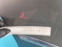 Drzwi tył prawe Vw Passat CC sedan 4d LC8Y