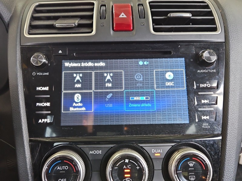 Radio fabryczne Subaru Forester IV SJ 12-18 86201SG460 radioodtwarzacz