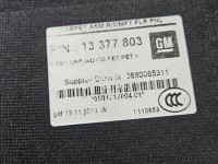 Wykładzina bagażnika podłoga Opel Zafira C 13377803, 13366367, 13350281
