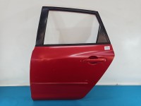 Drzwi tył lewe Mazda 3 I BK HB 5d CZERWONY 27A
