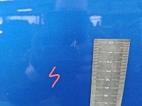 DRZWI PRZÓD PRAWE PASAŻERA Peugeot 206 2d niebieski kmf