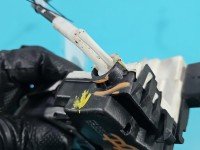 Zamek przód prawy 828405 Citroen Berlingo II EUROPA CITROEN, Europejska, 6pin