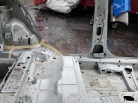 Próg lewy SŁUPEK ŚRODKOWY B Opel Astra V K HB 5d srebrny Z176