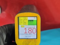 Błotnik przód prawy Toyota Corolla E11 bordowy 3N8