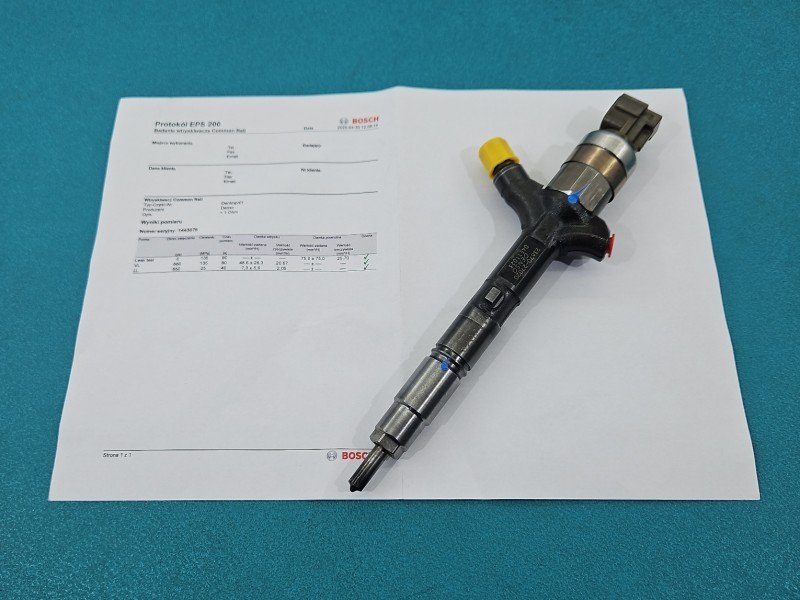 TESTOWANY Wtryskiwacz Toyota Corolla E12 23670-27020 2.0 D4D TESTOWANY Wtryskiwacz Toyota Corolla E12 23670-27020 2.0 D4D
