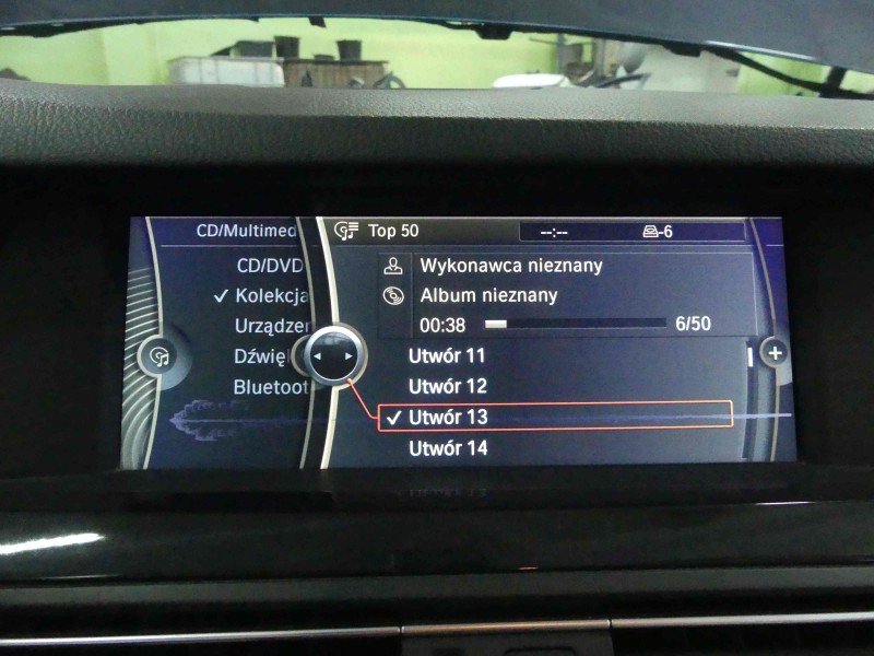 Wyświetlacz Bmw f10 f11 924389701C monitor