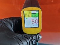 Drzwi tył lewe Renault Captur I HB 5d pomarańczowy BIXNQ