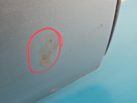 Drzwi tył prawe AUDI A6 C7 sedan 4d srebrny, LX7W