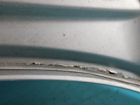 Maska przednia Alfa romeo 159 srebrny