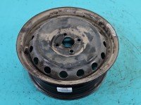 Felga stalowa 15" i20 III 2020- Szerokość felgi: 6.0", Rozstaw śrub: 4x100, Odsadzenie (ET): 47, Hyundai, 4556456, R15 4X100...