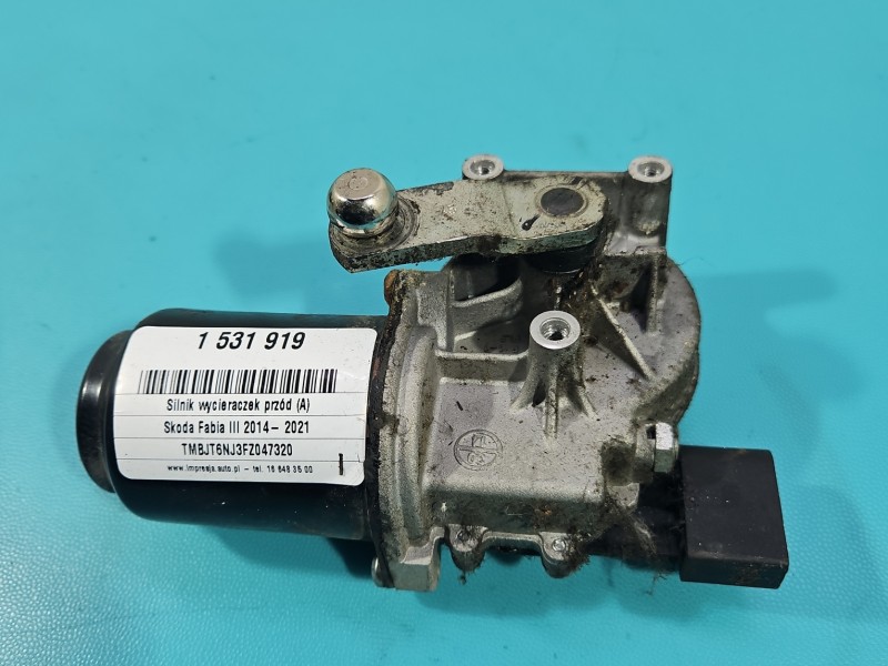 Silniczek Silnik wycieraczek przód Skoda Fabia III 5JB955113