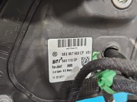 Lusterko prawe Vw Golf VI elektryczny, Europejska, Kod lakieru: LA5Q, 10 pin Rysy na obudowie, nie działa dolne...