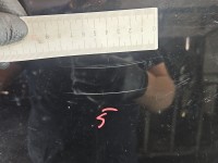 Maska przednia Mercedes W212 czarny 040U