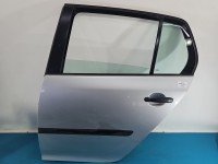 Drzwi tył lewe Vw Golf V HB 5d srebrny