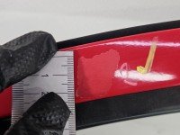 DRZWI PRZÓD LEWE KIEROWCY Toyota Yaris I 3d czerwony 3E5