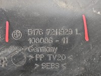 Osłona ZAŚLEPKA PLASTIK uszkodzenia widoczne na zdjęciach , maskownica błotnika lewy przód Bmw F06 Gran Coupe 51767211929