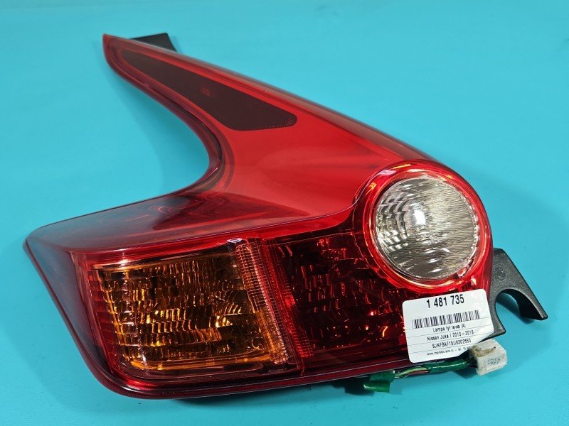 Lampa tył lewa Nissan, 10-14 Nissan Juke I F15 10-19 HB