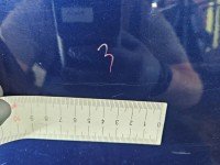 Drzwi tył lewe Vw Golf plus HB 5d granatowy LD5Q