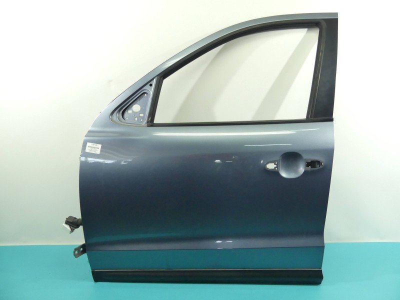 Drzwi przód lewe Hyundai Santa Fe II 06-12 5d błękitny 6F