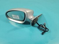 Lusterko lewe pin Mercedes CLS C219 W219 sedan 4d kolor srebrny 775U IRIDIUM SILVER - METALLIC FINISH C775 europa