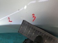 Błotnik przód lewy Vw Passat B5 srebrny LA7W